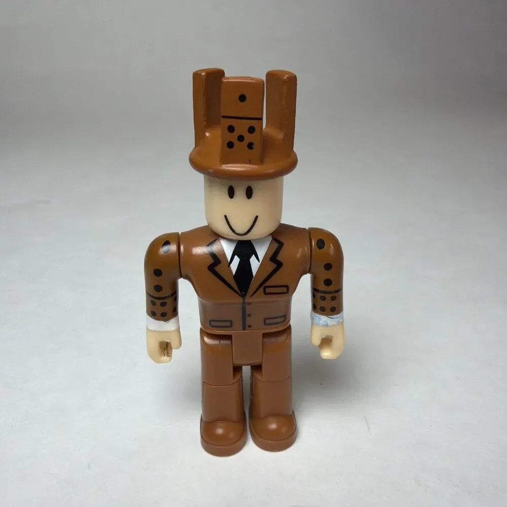 Roblox Sharksie Action Figure Watermelon Green Shark & brown man set